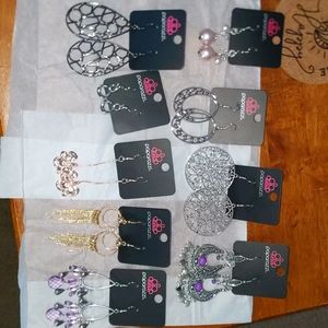 New paparazzi earrings lot of 9